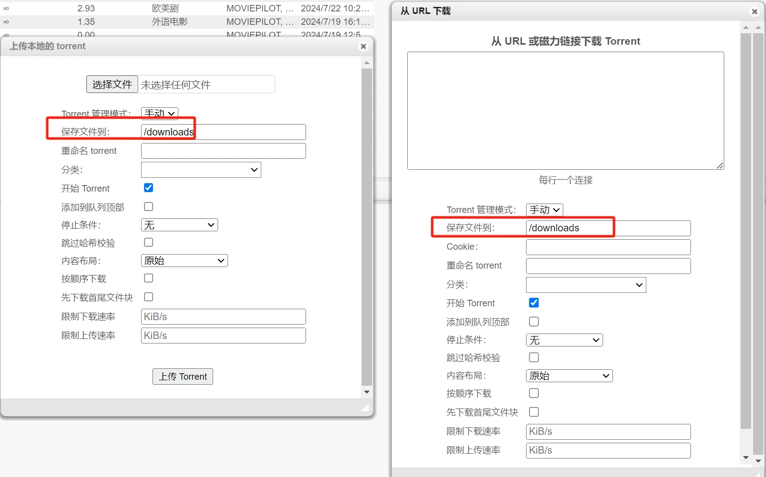 容器版qBittorrent不能选择保存目录-老付blog