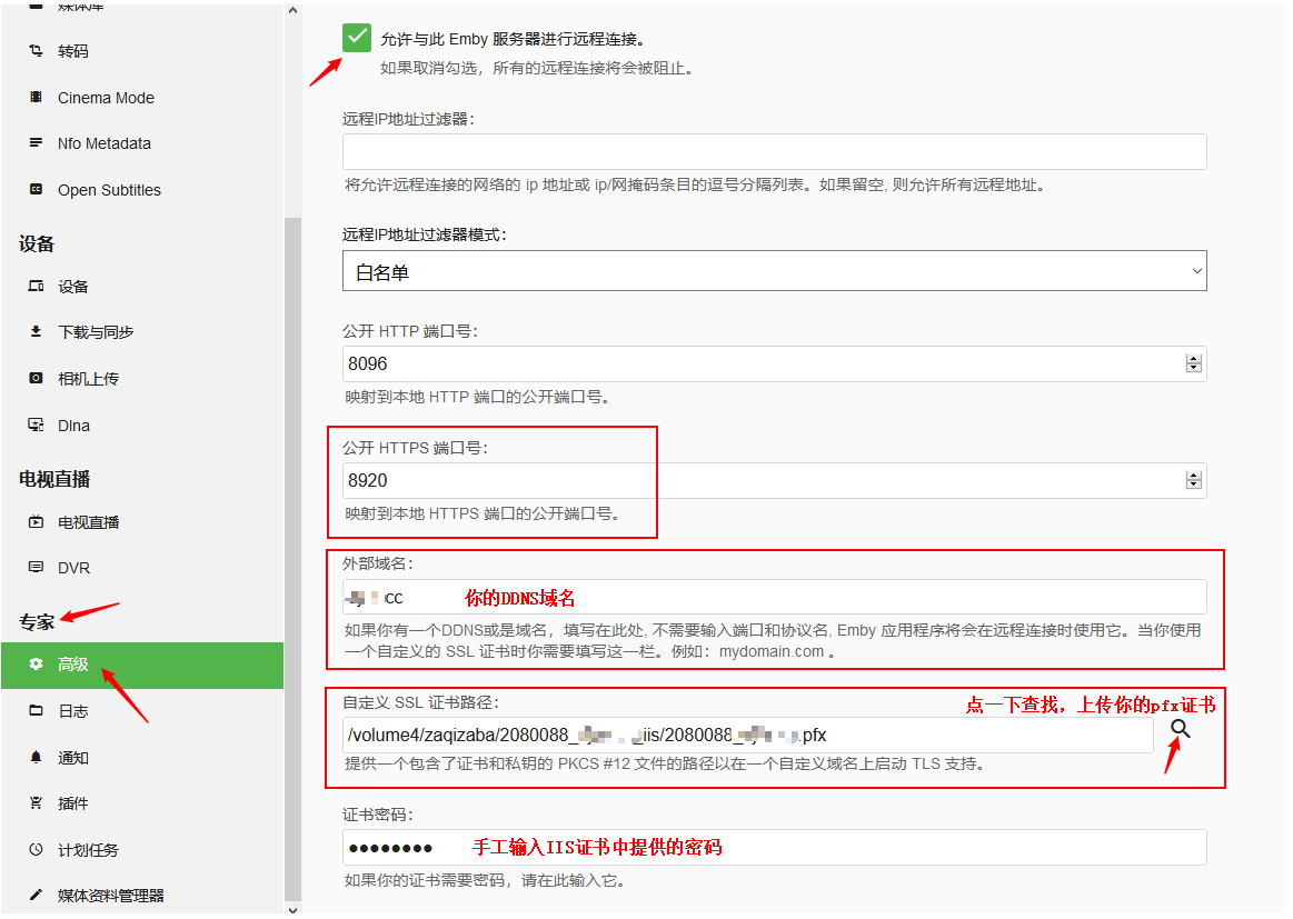 emby开启https访问-老付blog